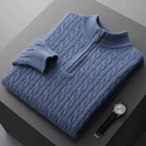 Desmond Velour Half-Zip Men's Sweater