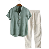 Casual Men's Short-Sleeve Set