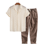 Summer Men's Short-Sleeve Set
