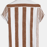 Travis Brown Retro Vertical Stripe Men's Shirt