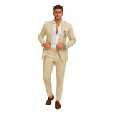 Stewart Men's Linen Summer Suit