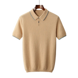 Everett Men's Knit Polo Shirt