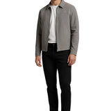 Men's Microsuede Jacket – Grey