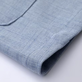 Breathable Men's Linen-Blend Blazer