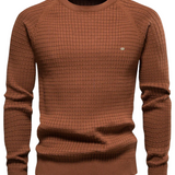 Textured Men's Sweater