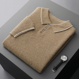 Everett Men's Knit Polo Shirt
