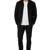 Men's Microsuede Jacket – Black