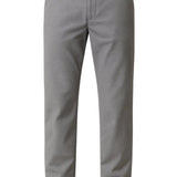 Men's Grey Cotton Stretch Pants