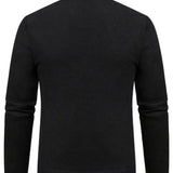 Elegant Men's Office Cardigan