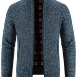 Elegant Men's Office Cardigan