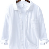 Mason Men's Linen-Blend Shirt