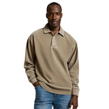 Premium Men's Polo Collar Sweater