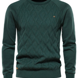 Classic Plaid Men's Sweater