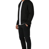 Men's Microsuede Jacket – Black