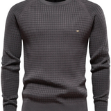 Textured Men's Sweater
