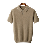 Everett Men's Knit Polo Shirt