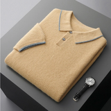 Everett Men's Knit Polo Shirt