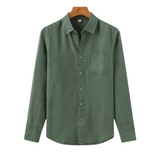 Quentin Men's Linen-Blend Shirt