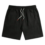 Men's Casual Linen-Blend Shorts