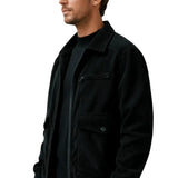 Men's Corduroy Jacket – Black