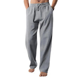 Caleb Polished Men's Linen-Blend Pants