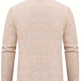 Elegant Men's Office Cardigan