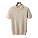 Everett Men's Knit Polo Shirt
