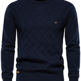 Classic Plaid Men's Sweater