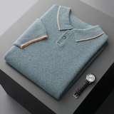 Everett Men's Knit Polo Shirt