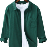 Mason Men's Linen-Blend Shirt