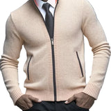 Elegant Men's Office Cardigan