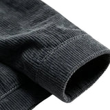 Graphite Men's Velour Jacket with Sherpa Collar