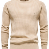 Textured Men's Sweater