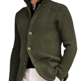 Warm Men's Knit Cardigan