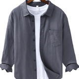 Mason Men's Linen-Blend Shirt