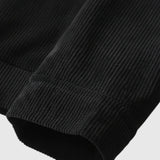 Black Men's Velour Jacket with Sherpa Collar