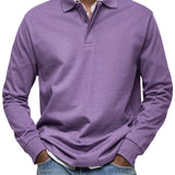 Signature Men's Long Sleeve Polo Shirt