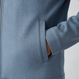 Men's Microsuede Jacket – Light Blue