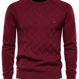 Classic Plaid Men's Sweater
