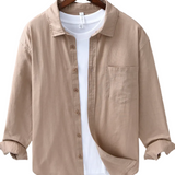 Mason Men's Linen-Blend Shirt