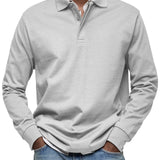 Signature Men's Long Sleeve Polo Shirt