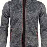 Classic Men's Button-Up Cardigan