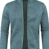 Classic Men's Button-Up Cardigan