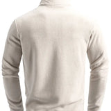 Men's Long Sleeve Zip-Up Sweater