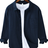 Mason Men's Linen-Blend Shirt