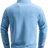 Men's Long Sleeve Zip-Up Sweater
