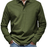 Signature Men's Long Sleeve Polo Shirt