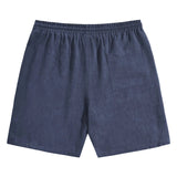 Men's Casual Linen-Blend Shorts