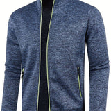 Classic Men's Button-Up Cardigan