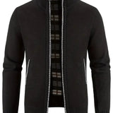 Elegant Men's Office Cardigan